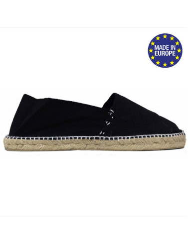 Plain espadrilles made in Spain