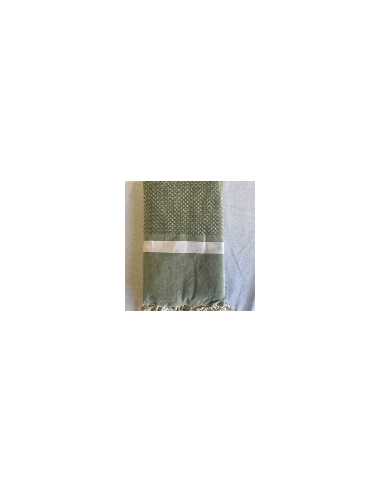 Double Fouta 2x2 M Bouqet Khaki