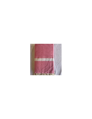 Double Fouta 2x2 M Bouquet Pink