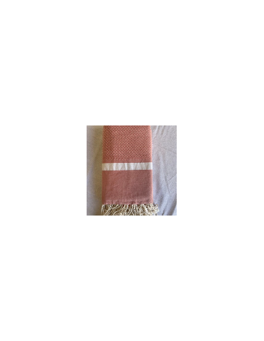 Double Fouta 2x2 M Bouqet Old Pink