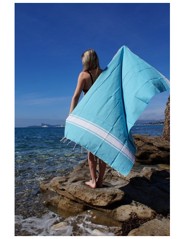 Fouta Tradi turquoise