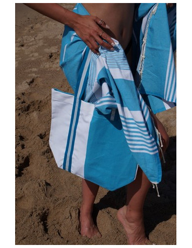Turchese beach bag