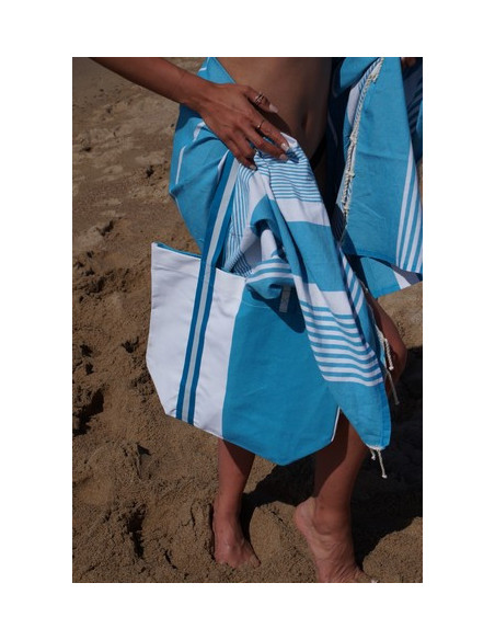 Turchese beach bag