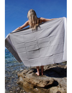 Fouta Tradi grey 2