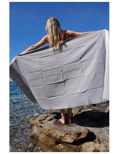 Fouta Tradi grigio