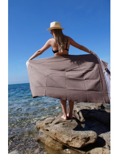 Fouta Tradi tortora 2