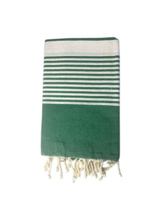 "Paul" green beach towel fouta
