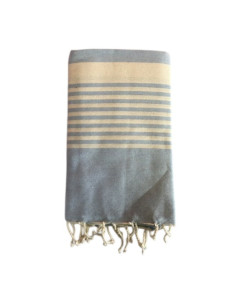 Sky blue beach towel fouta Paul