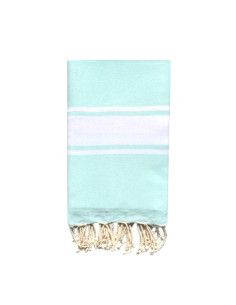 Fouta Tradi verde acqua