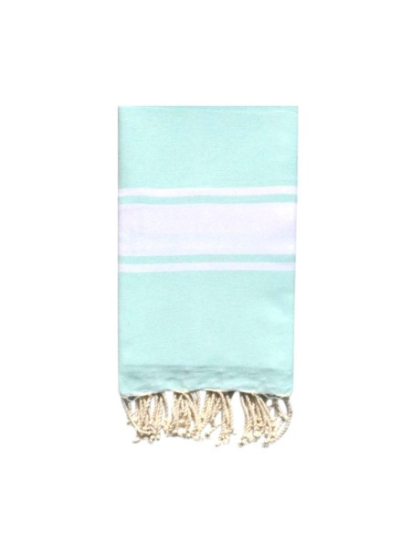 Fouta Tradi vert d'eau