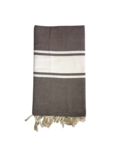 Fouta Tradi taupe