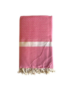 Fouta Bouquet Rosa