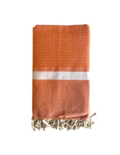 Fouta Bouquet Arancione
