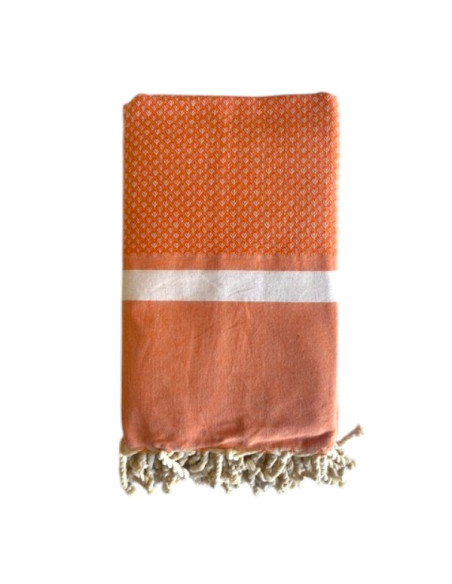 Fouta Bouquet Orange