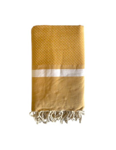 Fouta Bouquet Moutarde