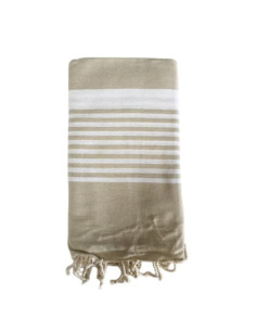 Double Fouta 2x2 M Paul Taupe
