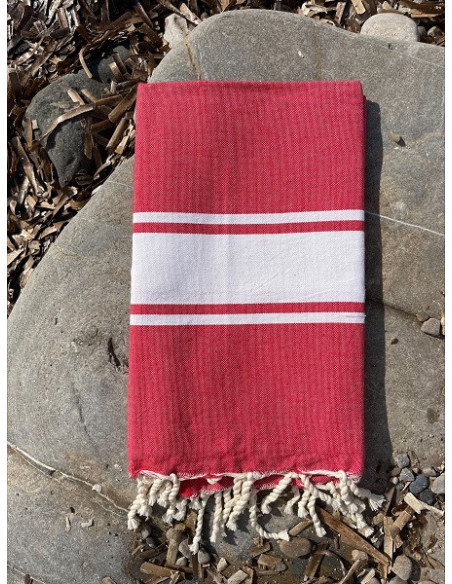 Fouta Tradi rosso