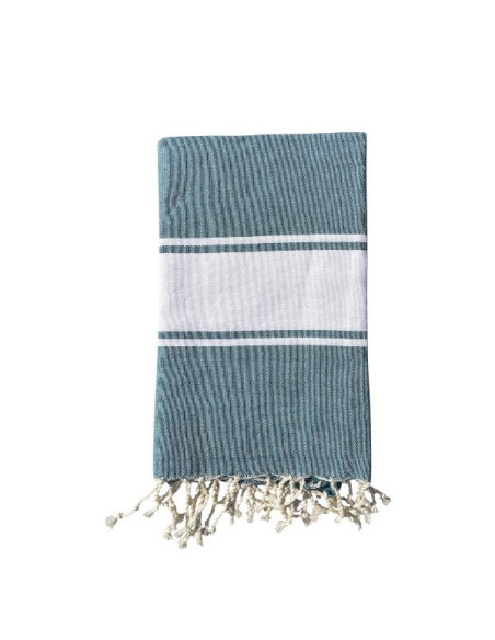 Fouta Tradi bleu canard