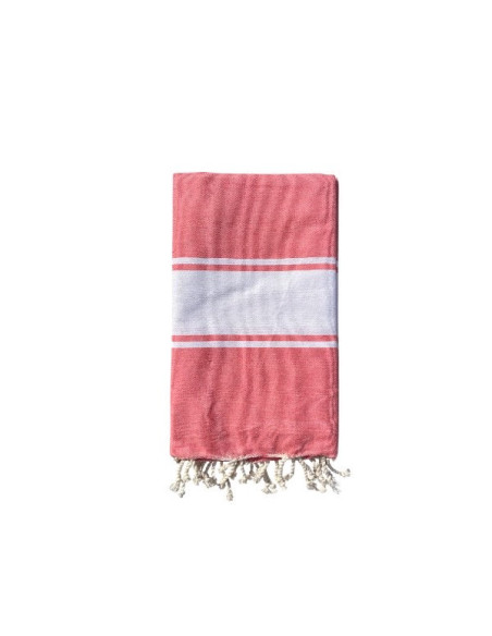 Fouta Tradi corallo