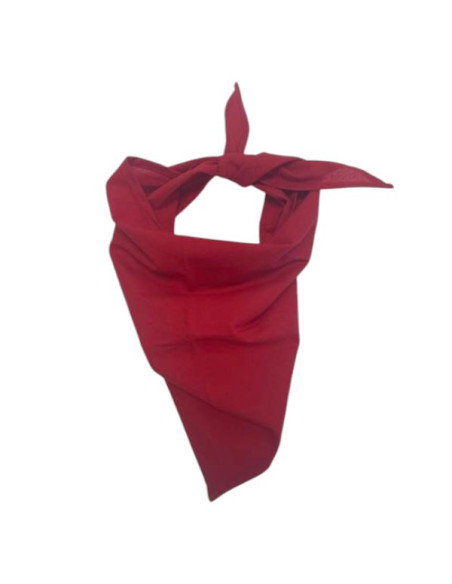 Bandana foulard rouge