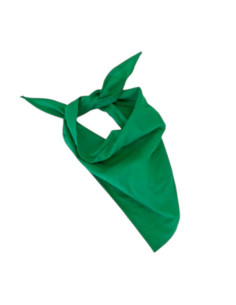 Green bandana scarf